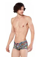 Erkek Pamuk Modal Boxer Patchwork Baskılı Doreanse 1707 Patchwork