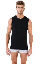 Öztaş Erkek Siyah Kolsuz O Yaka Öztaş A1041