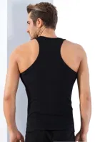 Erkek Sporcu Atlet Lüx DRM 1008 Siyah görsel 4