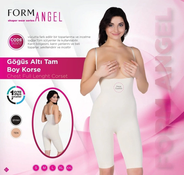 Form Angel 5020 Gögüs Altı Tam Boy korse