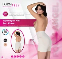 Form Angel Form Angel 5025 Toparlayıcı Mini Şort Korse