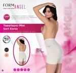 Form Angel 5025 Toparlayıcı Mini Şort Korse Ten