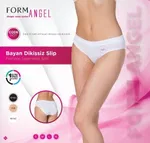 Form Angel 5201 Dikişsiz Slip Beyaz
