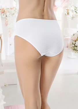 Godewo Godewo 4 lü Kalın Kenarlı Pamuklu Slip K20170 - Alternatif Görünüm