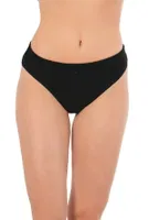 Jakarlı Bayan Bikini Külot Lüx DRM 099 - 5 Adet Siyah detay görünüm