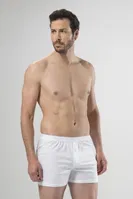 Kemerli Düğmeli Boxer Cacharel 1106 Beyaz