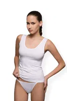 Kom Bayan Basic Singlet Pamuklu Atlet Beyaz