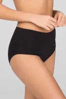 Kom Bayan Külot - Basic Maxi 2'li Siyah detay görünüm