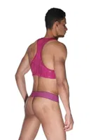 La Blinque Fantezi Fermuarlı  Atlet Takım 15556 Pembe detay görünüm