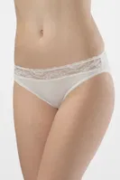 Likralı Dantelli Bikini (2'li Paket) Türen 262/KREM Krem