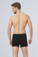 Likralı Düğmeli Boxer (2'li Paket) Türen 135/SİYAH Siyah farklı açı