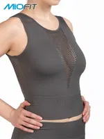 MioFit Efficiency Seamless Bayan Spor Atlet Charcoal Grey görsel 4