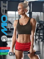 MioFit Yoga Crop Büstiyer Siyah