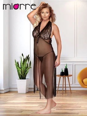 Miorre Big Size Transparan Gecelik