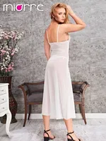 Beyaz Tül Gecelik Miorre 011-004457 Beyaz farklı açı