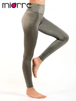 Yüksek Bel Toparlayıcı Haki Spor Taytı Miorre Haki farklı açı