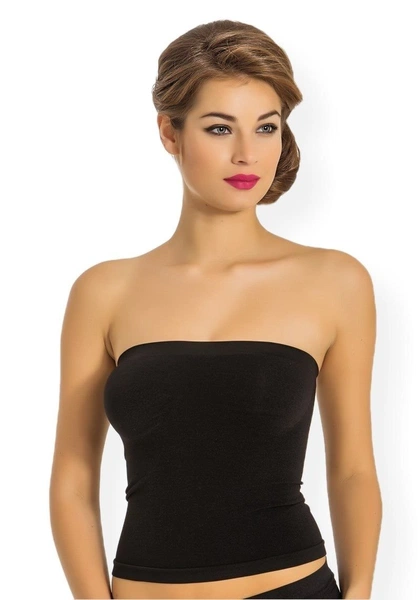 Miss Fit Dikişsiz Silikonlu Uzun Straplez 1403