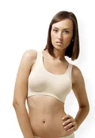 Miss Fit Kalın Askılı Dikişsiz Büstiyer 1501 Ten