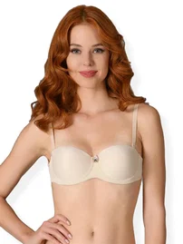 NBB NBB 3616 Desteksiz Strapless Sütyen (sırtı şeffaf)