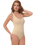 NBB Alttan Çıtçıtlı Body Korse 2979 Ten görsel 5