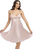 NBB İp Askı Kısa Gecelik 3263 Pudra