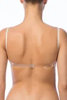NBB Sırtı Şeffaf Yarı Destekli Sütyen 3586 Beyaz görsel 7