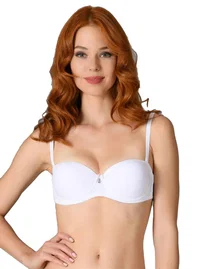 NBB NBB Sırtı Şeffaf Yarı Destekli Sütyen 3586