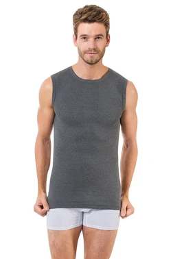 Öztaş Öztaş Erkek Ribana Kolsuz Sıfır Yaka A1055