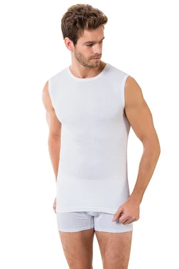 Öztaş Öztaş Erkek Ribana Kolsuz Sıfır Yaka Atlet A1043