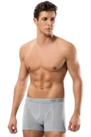 Pamuk Elastan Erkek Klasik Boxer Erdem 1445 Gri görsel 7