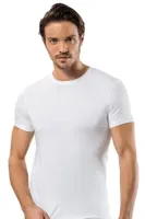 Pamuk Elastan Sıfır Vaka Erkek T-Shirt Erdem 1122 - 3 Adet Beyaz farklı açı