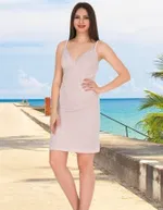 Pembe Gecelik ve Sabahlık Takım Lady 565 Görsel detay görünüm