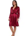 Pierre Cardin 4265 Saten Gecelik Sabahlık Takım