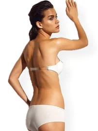 Pierre Cardin Pierre Cardin Abby Şeffaf Straplez Boş Kap Desteksiz Tek Sütyen 6021