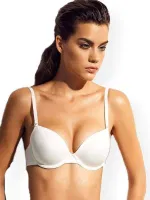 Pierre Cardin Mia Boş Kap Desteksiz Tek Sütyen 6010 Beyaz