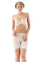 Popo Dikleştirici Korse Boxer Paçası Dantelli Emay 2002 Beyaz görsel 9