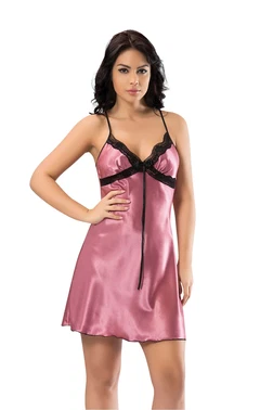 Sistina Saten Gecelik Tek Parça  Sistina M-367