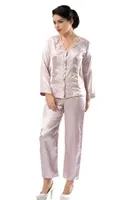 Saten Pijama Sistina 1587 Pudra