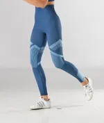 Spor Kadın Tayt Fitness Günlük Kullanım Iç Göstermez Örme Seamless Dikişsiz Soft Miss Fit 34549 Mavi görsel 8