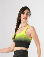 Sporcu Büstiyer Örme Seamless Dikişsiz Yoga Fitness Pilates Miss Fit 11177 görsel 6