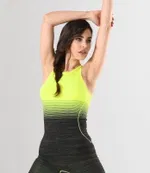 Sporcu Kadın Atlet Örme Seamless Dikişsiz Fitness Yoga Pilates Miss Fit 16564 MultiColor farklı açı