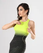 Sporcu Kadın Atlet Örme Seamless Dikişsiz Fitness Yoga Pilates Miss Fit 16564 MultiColor görsel 4
