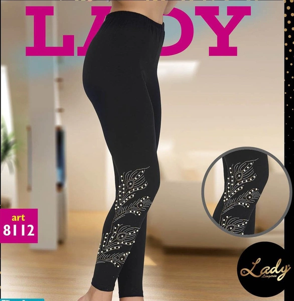 Taş İşlemeli Tayt Lady 8112