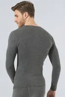 Termal Bisiklet Yaka Uzun Kollu (UNISEX) Türen 192/GRİ Gri detay görünüm