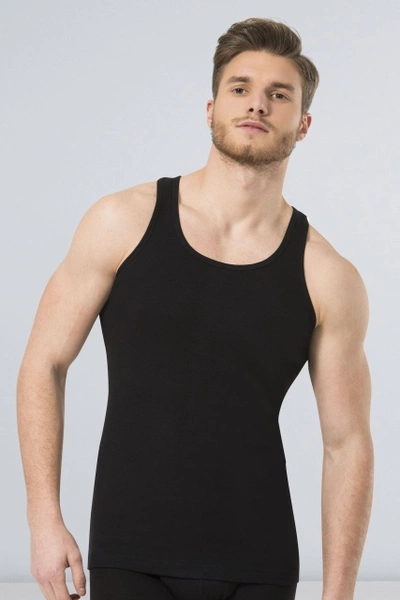 Türen Erkek Spor Atlet (2'li Paket) 131/SİYAH