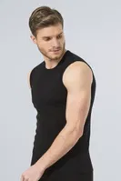 Türen Erkek Spor O yaka Atlet (2'li Paket) 134/SİYAH Siyah detay görünüm