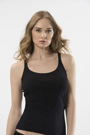 Türen Türen Kadın Biyeli İp Askılı Kaşkorse (2'li Paket) 289/SİYAH