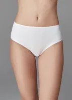 Yüksek Bel Slip 3 lü Dagi 5105KC Beyaz