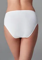 Yüksek Bel Slip 3 lü Dagi 5105KC Beyaz detay görünüm