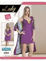 2 li Sabahlık Set Lady 538 Görsel